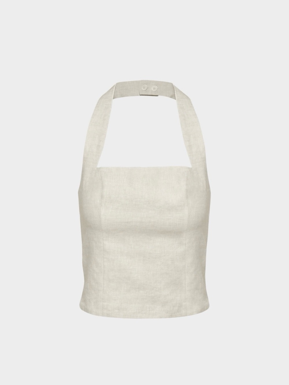 Aritzia Whisper Linen Halter Top xs